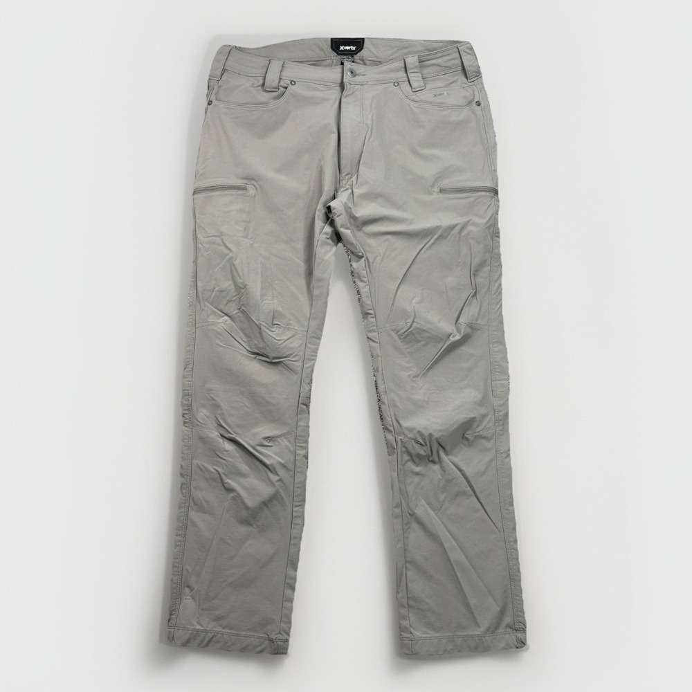 Vertx Tactical Hiking Pants Men's 38x32 Gray Nylon Trailslacker VTX1713